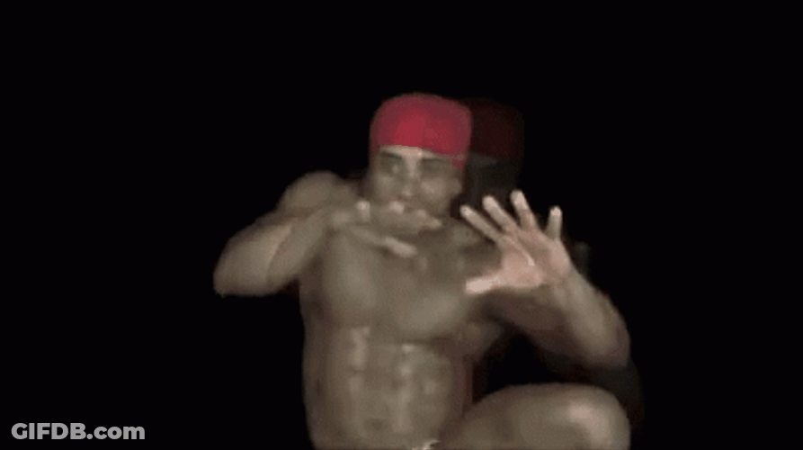 Ricardo Doing Kung Fun Moves GIF
