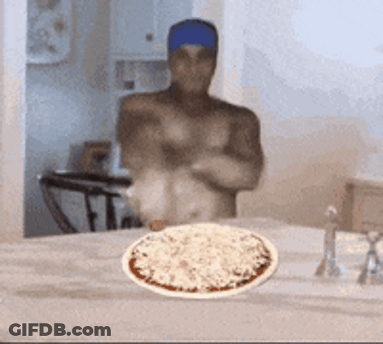 Ricardo Making Delicious Pizza GIF