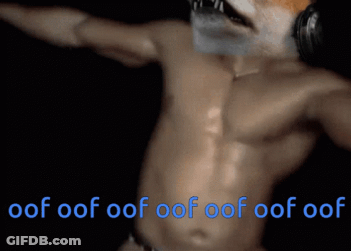 Ricardo Milos Dog Face Swap Oof Meme GIF