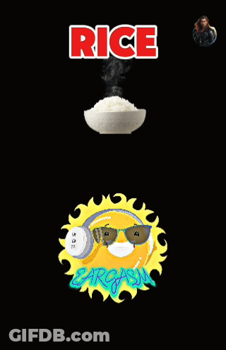 Rice And Shine Poster GIF