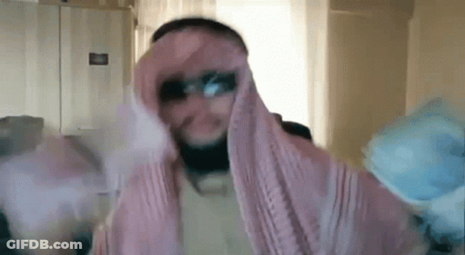 Rich Arab Money Dance GIF