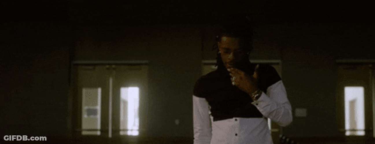 Rich Homie Quan Rubs Hand GIF