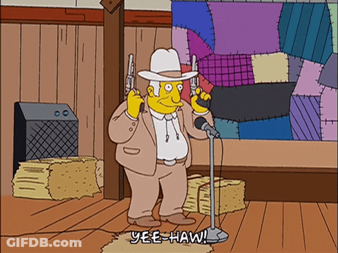 Rich Texan Yeehaw GIF