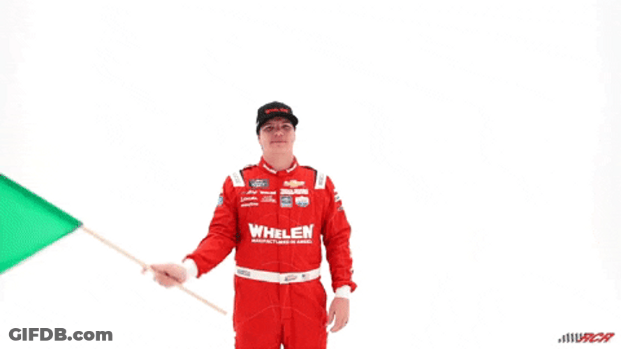 Richard Childress Waving Flag Start Your Engines GIF
