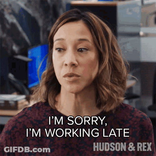 Richard Ian Cox Working Late GIF