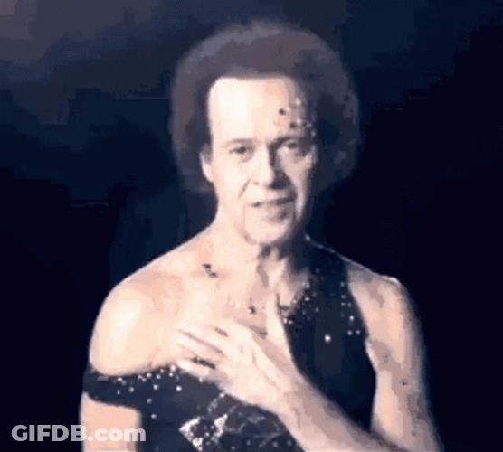 Richard Simmons Cross Dressing GIF