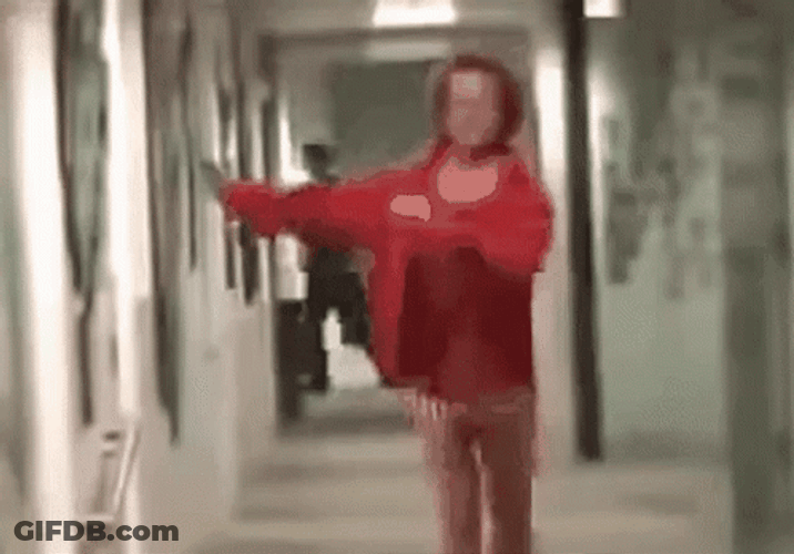 Richard Simmons With His Red Outfit GIF