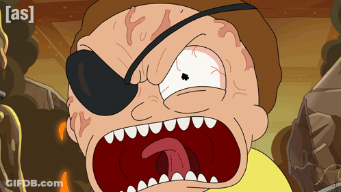 Rick And Morty In A Room GIF