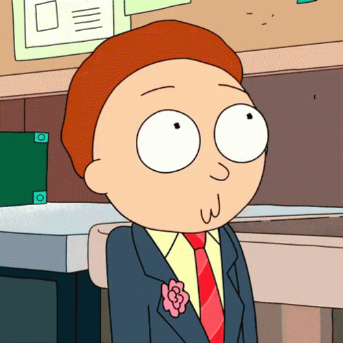 Rick And Morty No SMH Morty GIF