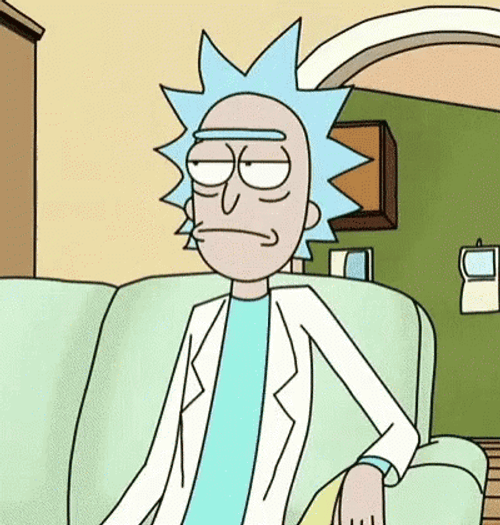 Rick And Morty Rick Sanchez Smirk GIF