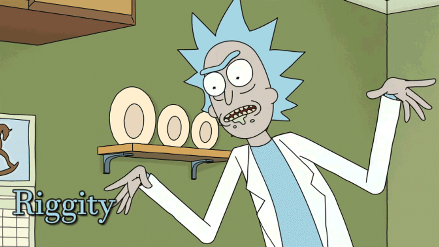 Rick And Morty Riggity Wrecked Son GIF