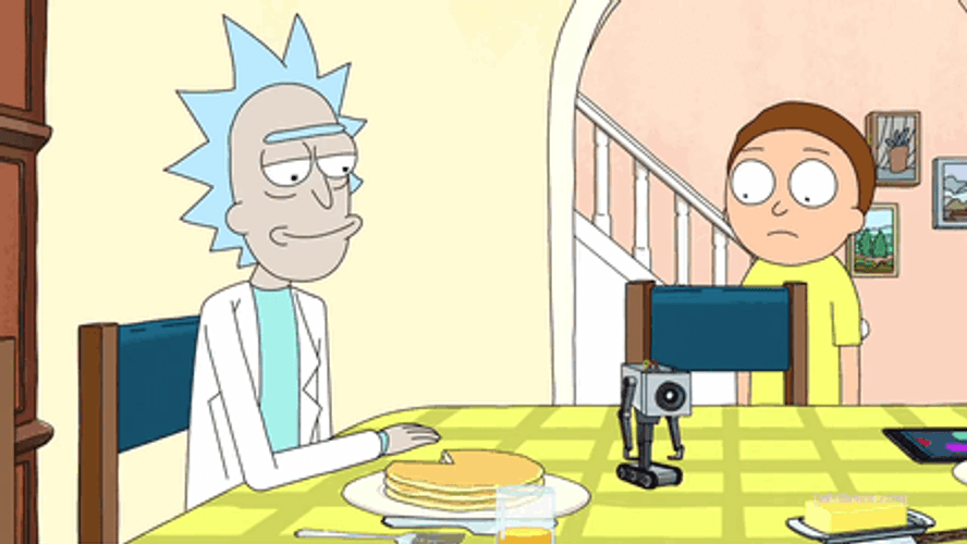Rick And Morty Robot Thank You GIF