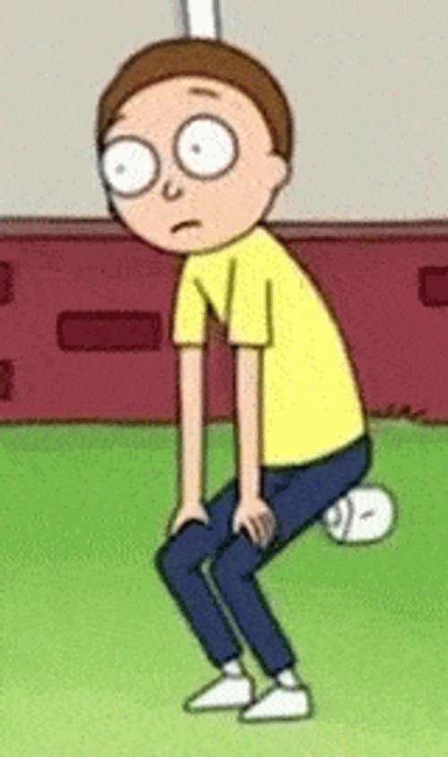 Rick And Morty Twerk Morty Smith GIF