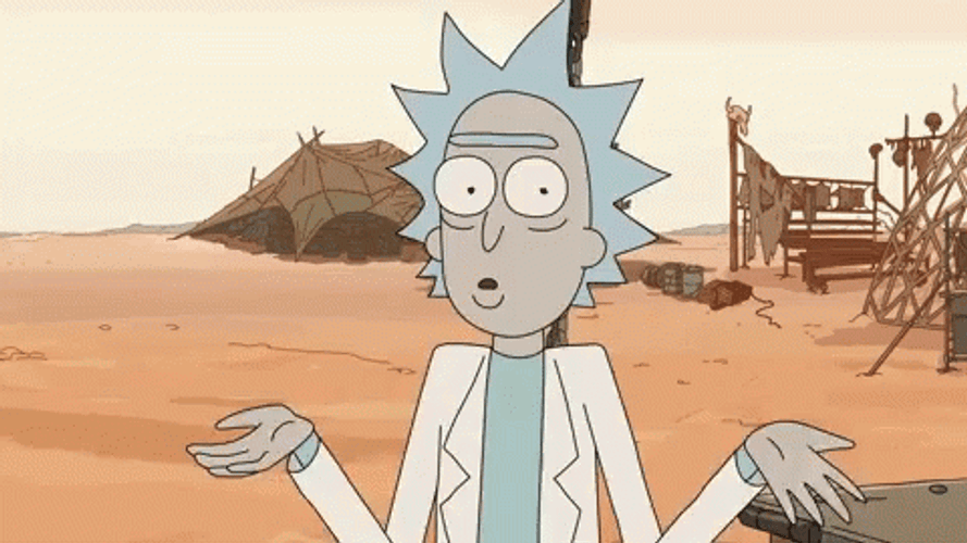Rick And Morty Wink Rick Sanchez GIF