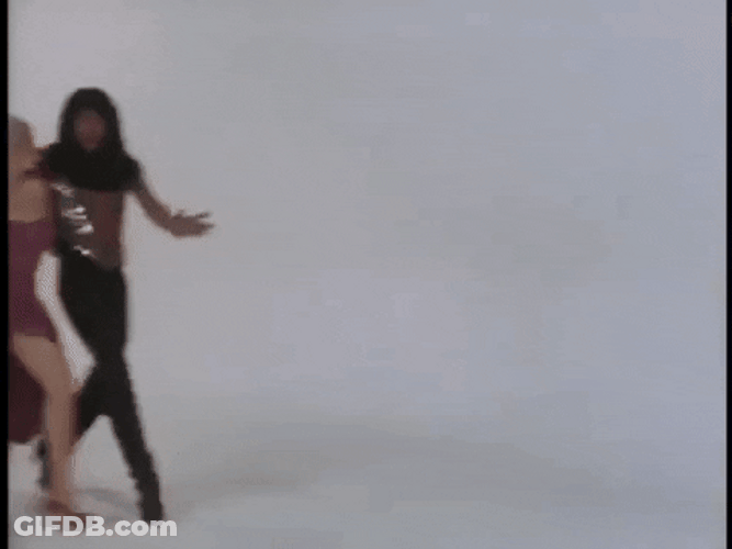 Rick James Dancing With His Partner GIF
