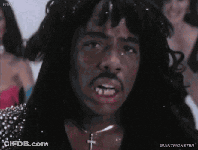 Rick James She's Super Freak GIF