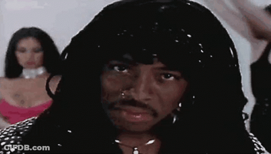 Rick James Wink GIF