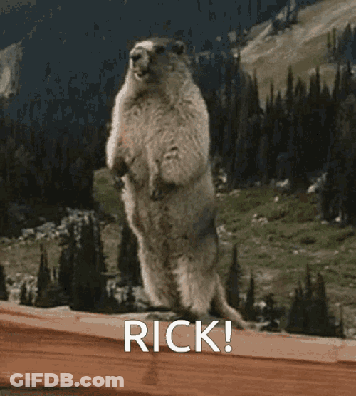 Rick Marmot Scream GIF