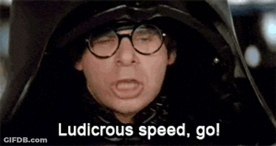 Rick Moranis We Aint Found Ludicrous Speed GIF