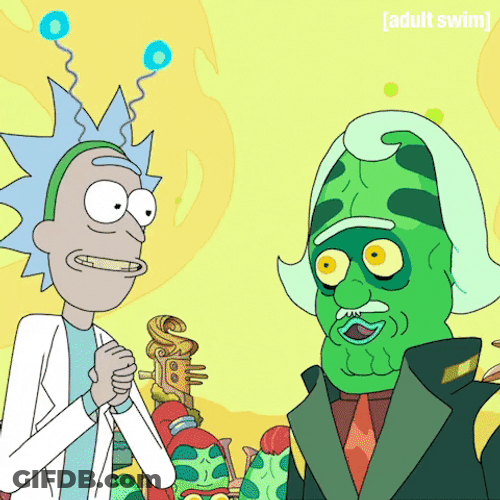 Rick Morty Come At Me Bro GIF