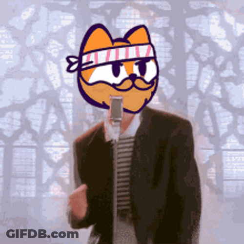 Rick Roll Meme Famous Fox Federation GIF