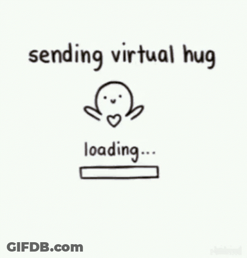 Rick Roll Meme Sending Virtual Hug GIF