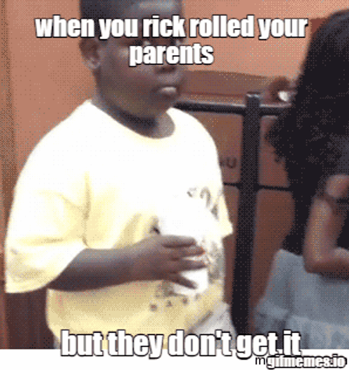 Rick Roll Rick Rolled GIF