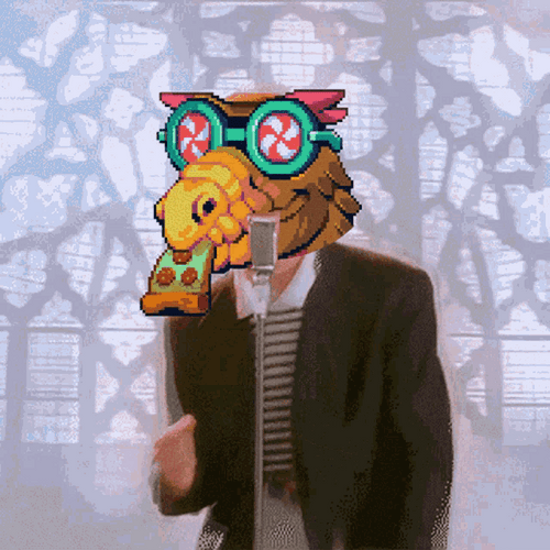 Rick Roll Zaysan Dragon GIF