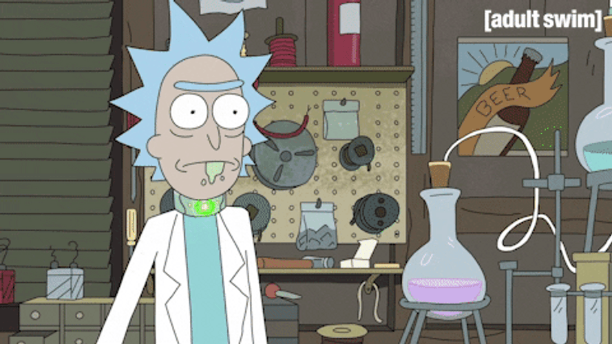 Rick Sanchez Vindication GIF