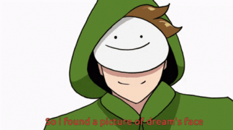 Rickroll Rick Astley Picture Of Dream's Face GIF
