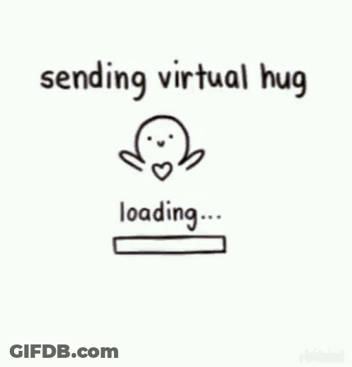 Rickroll Rick Astley Sending Virtual Hug GIF