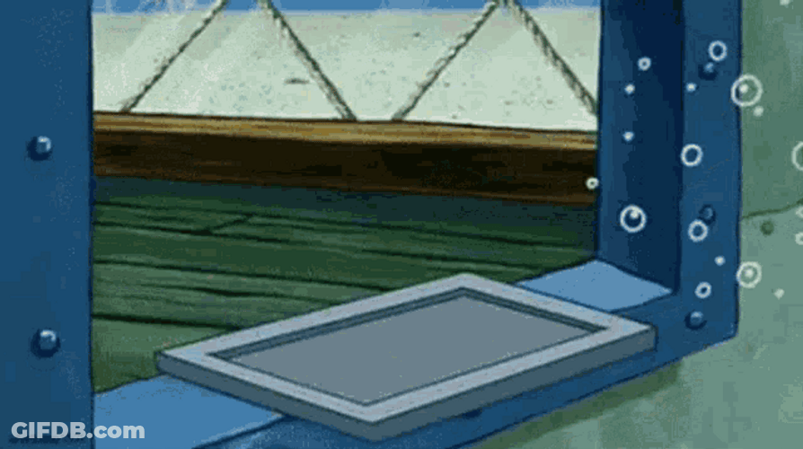 Rickroll Rick Astley Spongbob Squidward Tray GIF