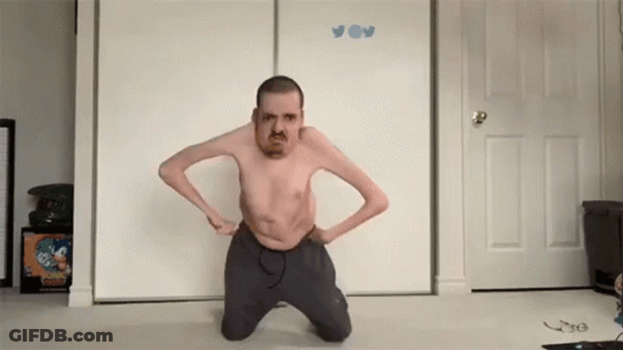 Ricky Berwick Walking GIF
