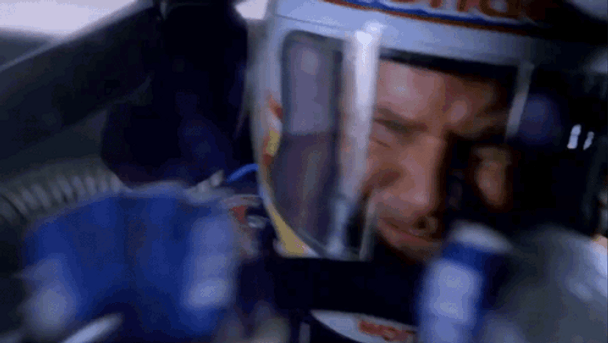 Ricky Bobby Intense Driving Facial Expression GIF