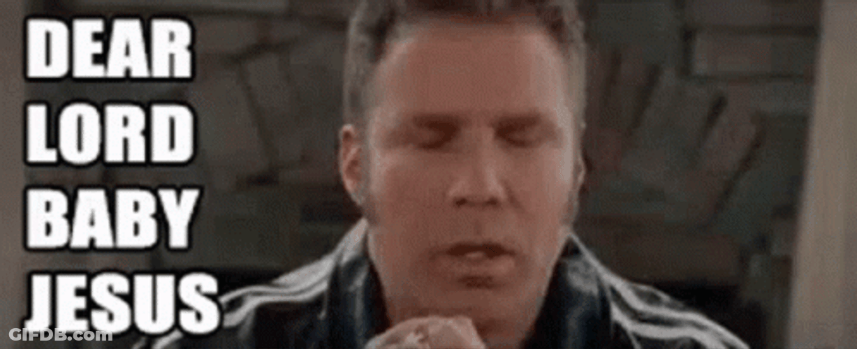 Ricky Bobby Praying Talladega Night GIF