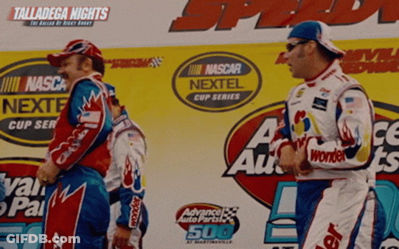 Ricky Bobby Talladega Night Line Dancing GIF