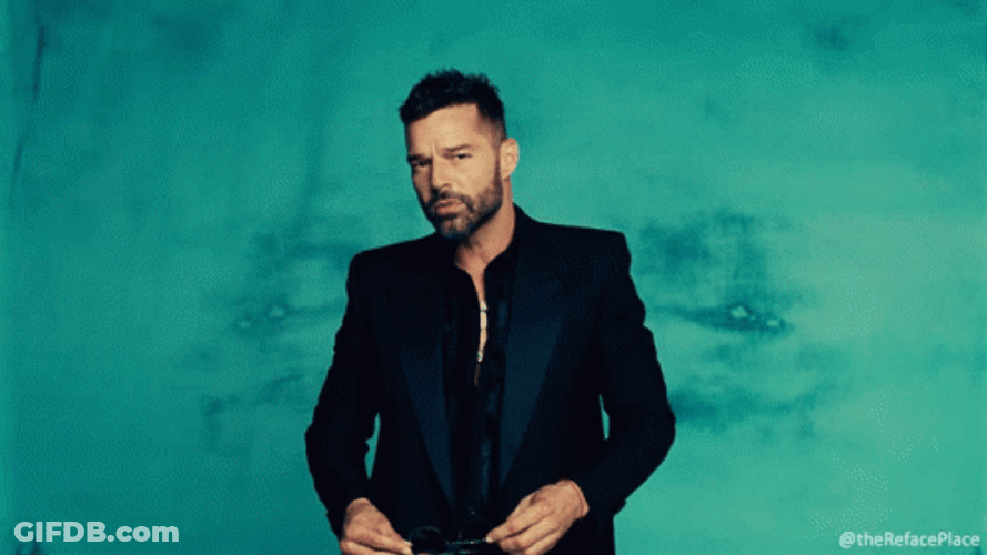 Ricky Martin Dance GIF