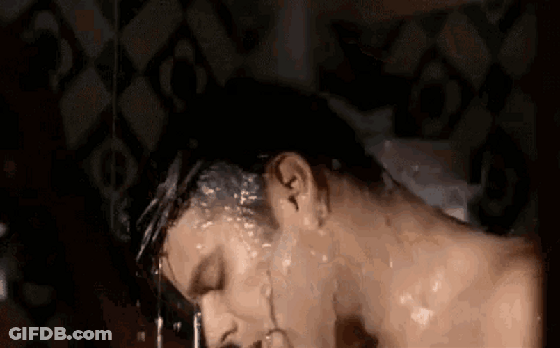 Ricky Martin Sad Shower Jaleo GIF