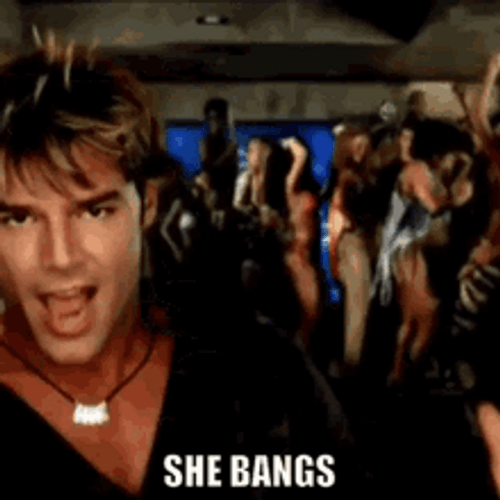 Ricky Martin She Bangs Music Video GIF