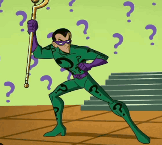 Riddler Batman The Brave And The Bold GIF