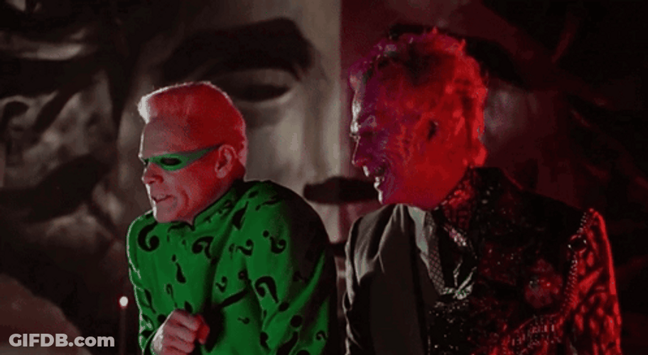 Riddler Deep Talk With A Man GIF