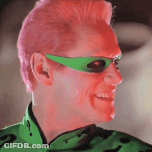 Riddler One Finger GIF