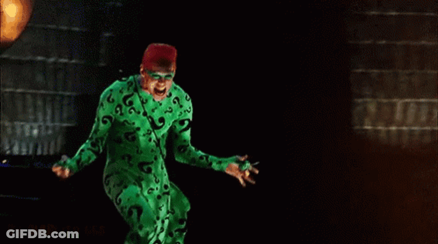 Riddler Stage Performing GIF