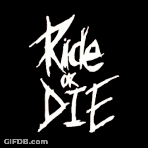 Ride Or Die Logo GIF