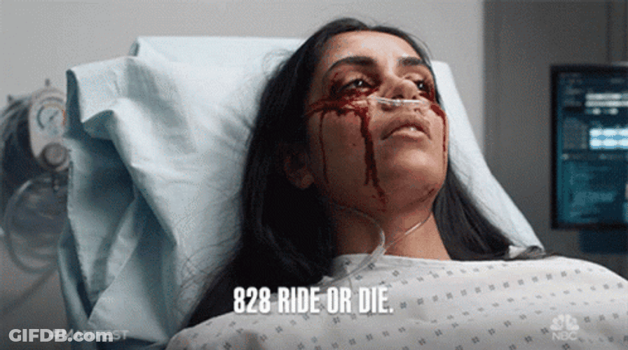 Ride Or Die Parveen Kaur Bleeding GIF