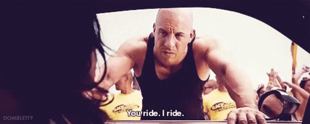 Ride Or Die Vin Diesel GIF