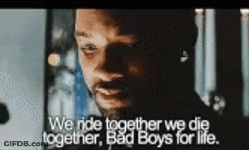 Ride Or Die Will Smith GIF