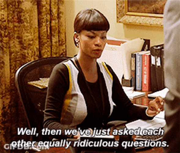 Ridiculous Question Sufe Bradshaw GIF