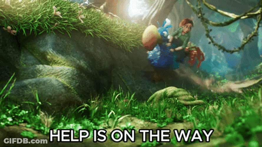 Riding A Bird Help Is On The Way GIF