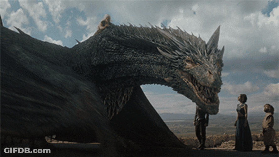 Riding Seasmoke Dragon GIF